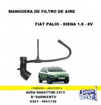 MANGUERA FILTRO AIRE FIAT PALIO-SIENA 1.6 8V