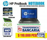 NOTEBOOKS HP DESDE 110MIL PESOS - SUPER OFERTA!