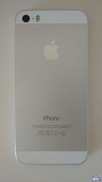 iPhone 5s silver 16gb - Accesorios originales - Como nuevo!
