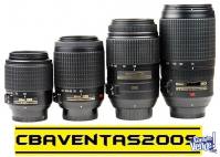 LENTES Nikon 55-200vr 55-300vr 18-105vr 35mm 70-300vr 50mm
