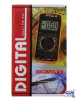 Multímetro Tester Digital Dt9205a Capacidad Frecuencia