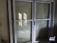 Puertas ventanas de aluminio usadas