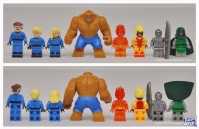 SIMIL LEGOS SUPER HEROES,  MAS DE 100 PERSONAJES DIFERENTES!