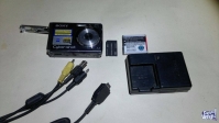 Sony Cyber-shot 7.2mp DSC-W80 Completa, andando