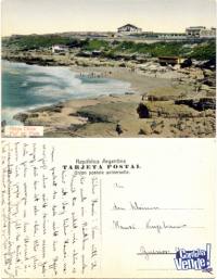 Tarjetas Postales postal Antigua antiguas MAr del Plata