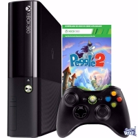 Xbox 360 4gb stingray c/juego original nuevas gtia 6 meses
